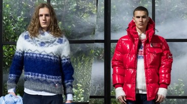 MONCLER X 藤原浩第二波聯名商品上市了！藤原浩大玩色彩混搭，創造獨一無二的毛衣設計！