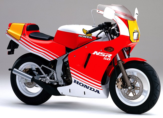 867】CBR400RR／NSR50・80／NSR250R16点 87年