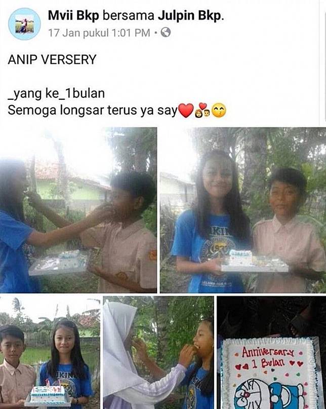 Download Gratis Gambar Baru Pacaran Satu Bulan Bocah SD Ini Udah Merayakan Anniversary Terbaru by Katacinta.co