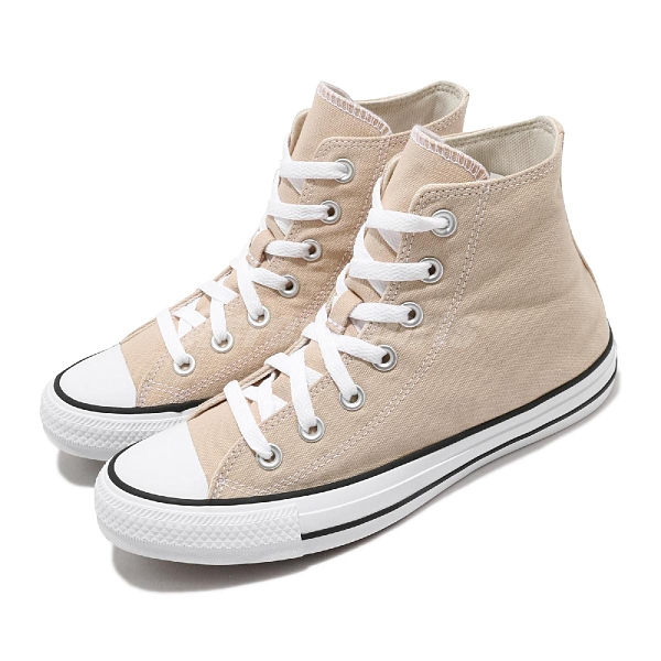 Converse 休閒鞋 Chuck Taylor All Star 卡其 白 奶茶色 男鞋 女鞋 基本款 運動鞋【ACS】 168575C