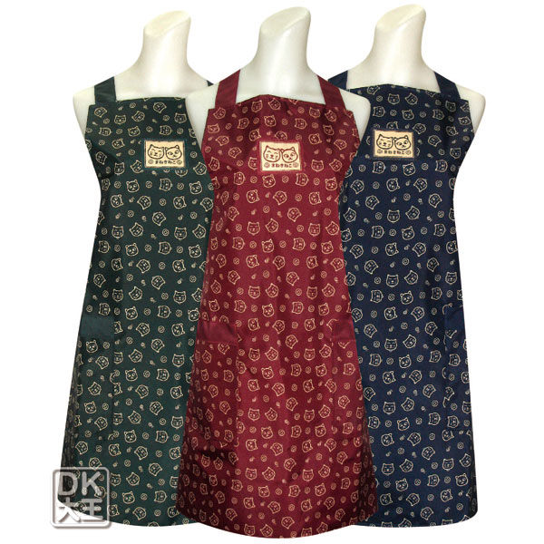 招財貓防水圍裙 C577 ~DK襪子毛巾大王