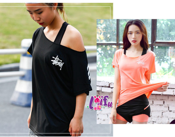 內容物；一件短袖露肩上衣(共一件)不含模特褲子鞋.配件..帽子...