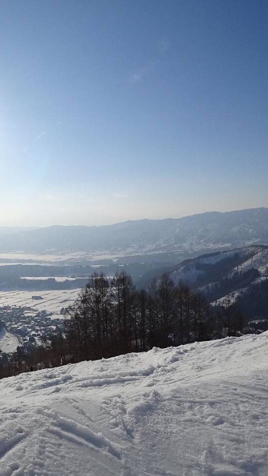 長野県でスノボ