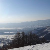 長野県でスノボ