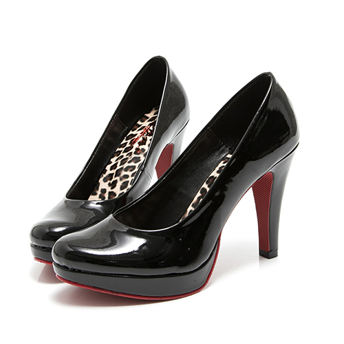 高跟鞋．MIT 都會奢華皮質細跟包鞋高跟鞋