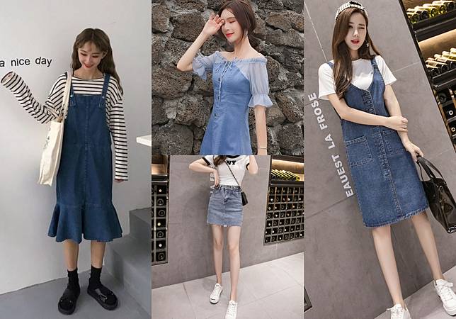 約會這樣穿搭零失敗 是女孩都該有件 超顯瘦 丹寧牛仔裙 Line 購物 Line Today