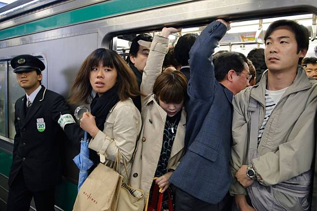 Sexual groper In Tokyo