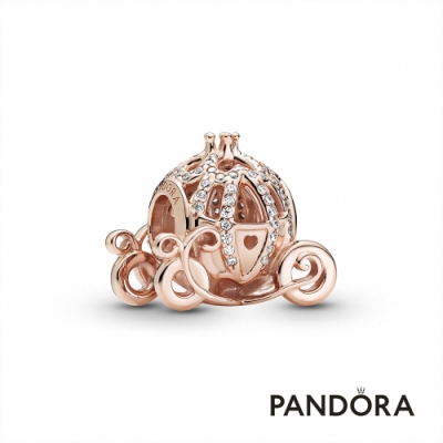 【Pandora官方直營】迪士尼《仙履奇緣》璀璨南瓜馬車串飾