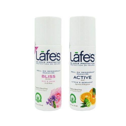 美國 Lafe's organic - 純自然體香劑雙入組-粉嫩＋運動