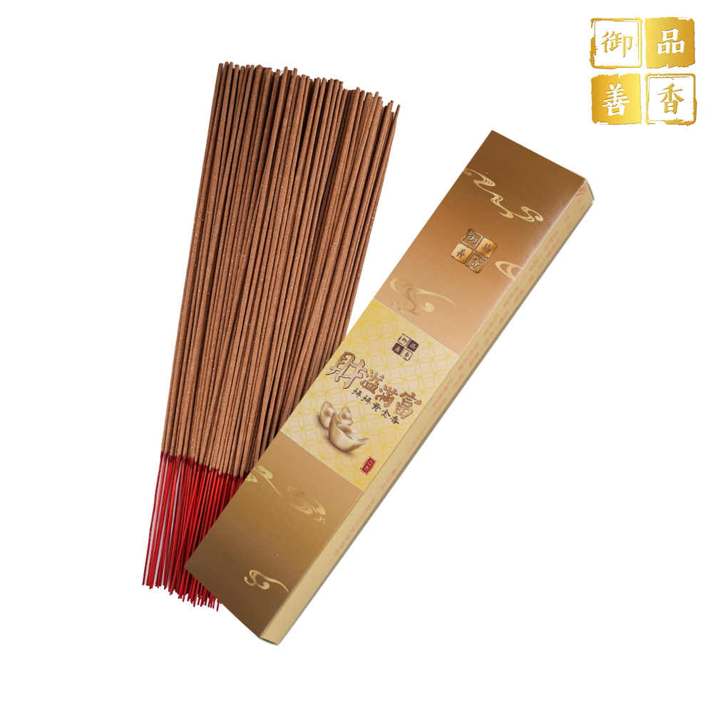 財溢滿富拜拜黃金香(半斤)