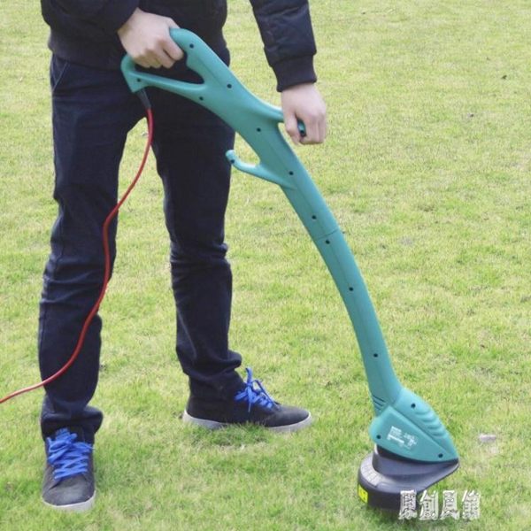 精選電動打草機家用插電割草機手持除草機花園草坪修剪機 LR7059【原創風館】
