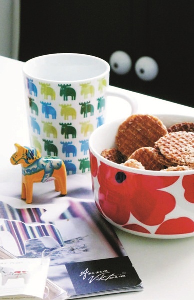 北歐斯德哥爾摩的繽紛居家-客廳