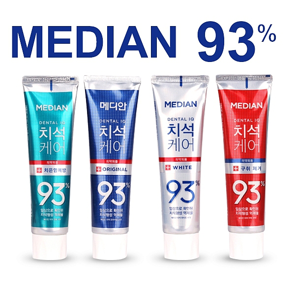 韓國 Median 93% 強效淨白去垢牙膏 120g 升級版 四款可選 多重護理牙膏【YES 美妝】
