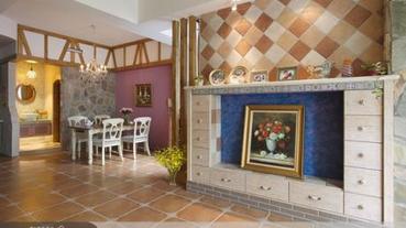 8個磁磚拼貼鄉村田園宅