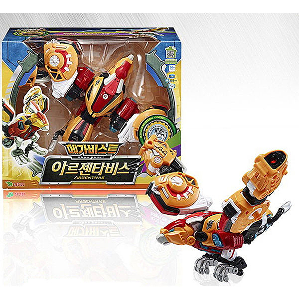 第二代炫風騎士BEASTn可三機合體組裝成變型機器人n還可與雙重鬥士終極五機合體喔