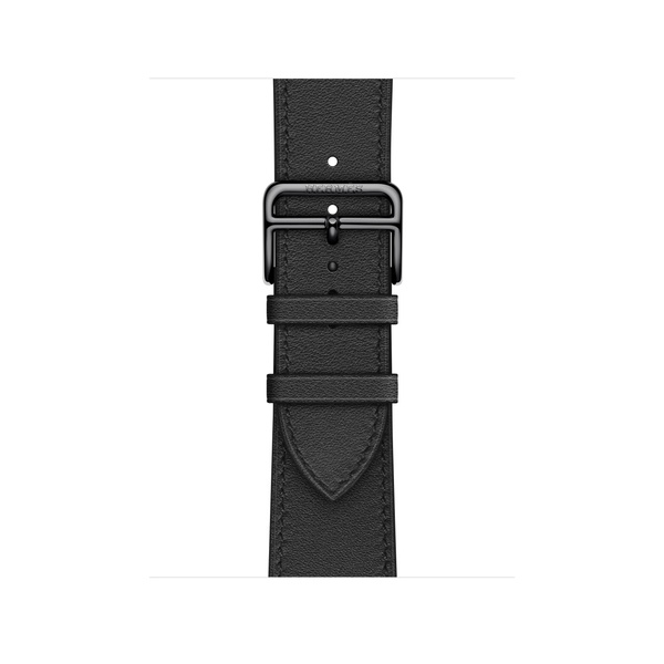 Apple Watch Hermès - 40 公釐 Noir 黑色 Swift 皮革 Single Tour 錶帶 Apple Watch Hermès Single Tour 錶帶*