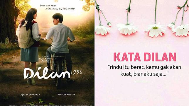 8 Meme 'Rindu Itu Berat' dalam Film Dilan Bikin Ngakak 