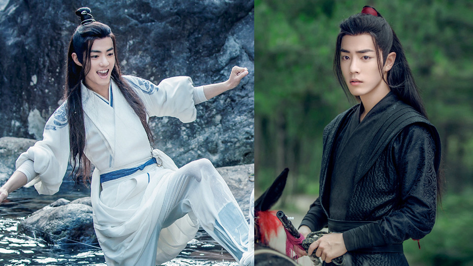 古裝劇白衣公子vs黑衣俠客10：肖戰《陳情令》