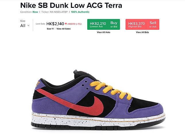 nike sb acg