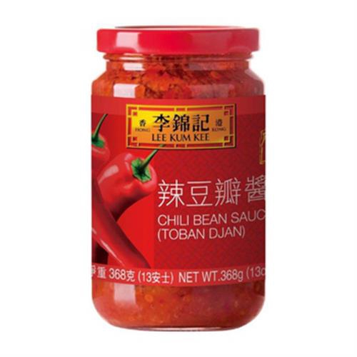 四川特式辣醬,用辣椒及蠶豆配製而成 淨重、容量：368g 保存期限：三年 製造廠商或國內負責廠商名稱：聯柏企業股份有限公司 食品業者登錄字號：A-116132442-00000-1 電話號碼：02-2