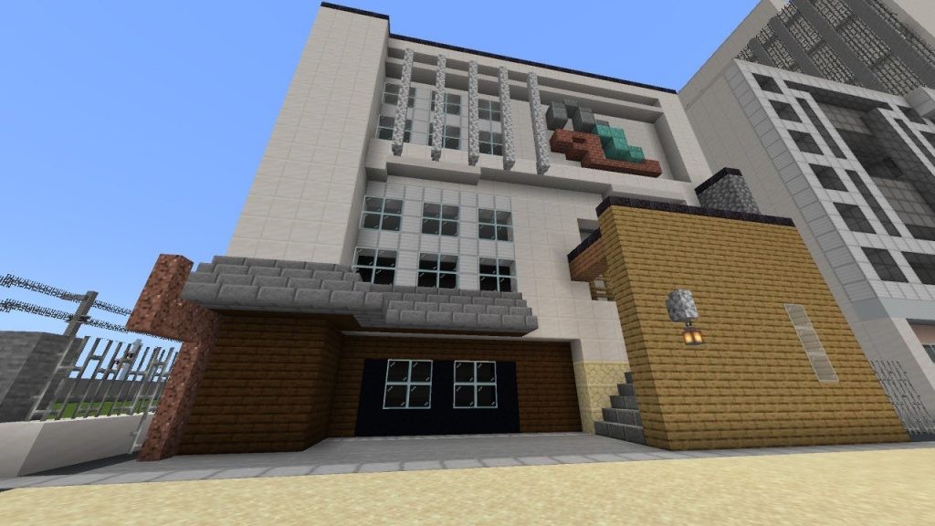 マインクラフト でひらつー事務所もある鍵屋別館つくった人いる