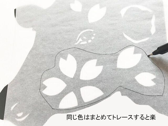 来年は牛 年賀状につかえる お正月 の切り絵が簡単に