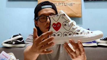 網友 JOE 開箱 / Comme des Garçons PLAY x Converse JP Chuck Taylor HI