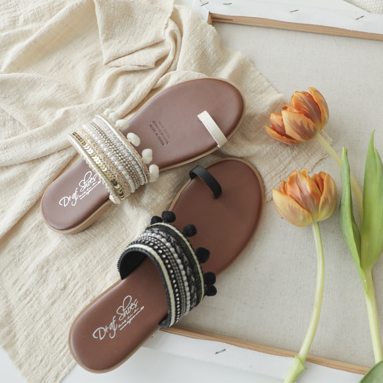 拖鞋 涼拖鞋 女拖鞋 波希米亞 波希米亞拖鞋03