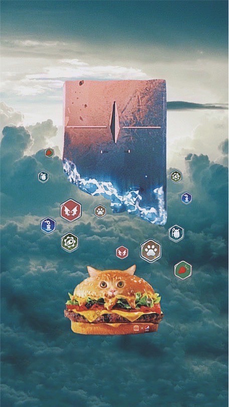 轉生成漢堡的異世界軟爛生活