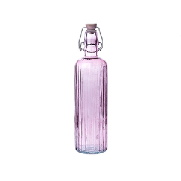 不可進微波爐，可進洗碗機，並請避免急速冷熱使用，避免破裂，回收玻璃的用料，光澤感陶瓷瓶塞搭配...