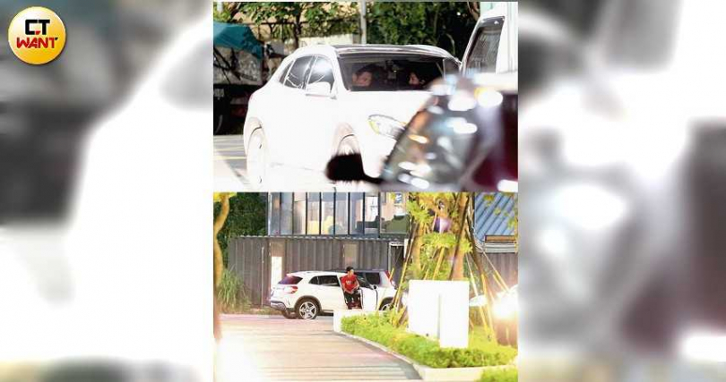 吳怡霈和楊子儀去年8月被本刊直擊，兩人在車上約會共4個多小時。（圖／攝影組）