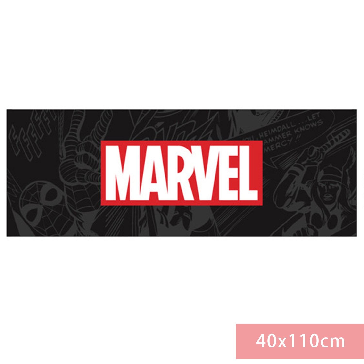 日本代購 - 卡通純棉浴巾-MARVEL (40x110cm)