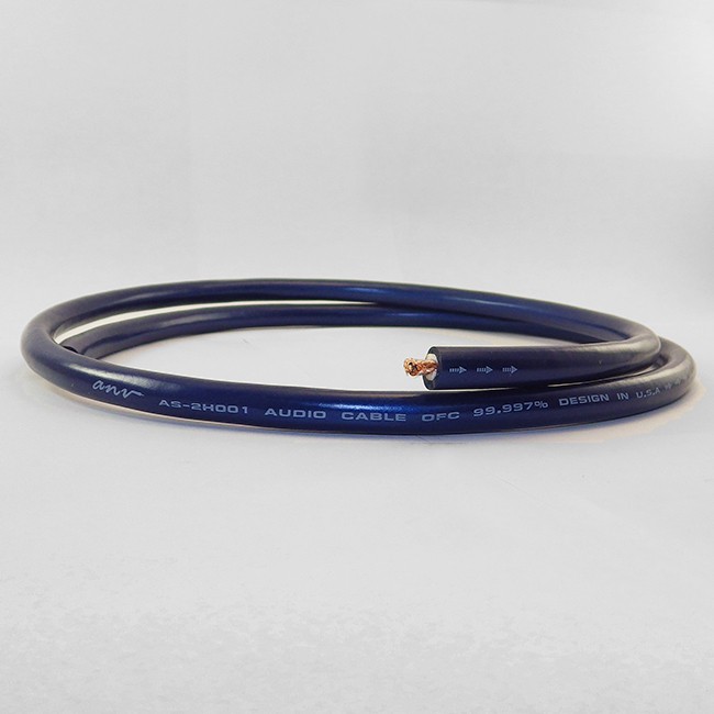 ANV DIY 線材 立體聲 訊號線 頂級珠光藍 裸線 (AS-2001)一條ANV高級立體聲訊號線(AS-2H001)的特性.表現:高頻細膩純淨的柔和音色,音樂清晰裡的層次感與定位感表現的非常好. 