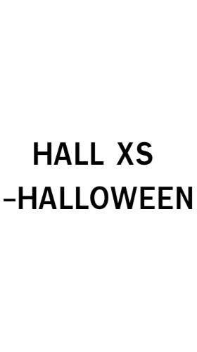 hall XS - halloween