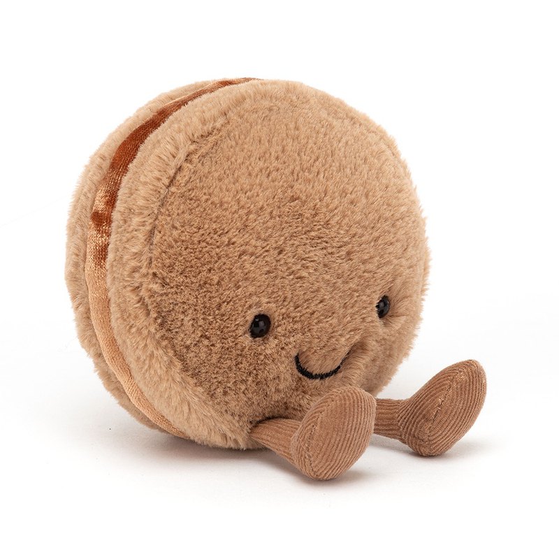 Jellycat Amuseable Macaron Chocolate 巧克力馬卡龍 約10公分