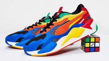 官方新聞 / 挑戰色彩智力翻玩極限 PUMA x RUBIK’S 魔術方塊聯名限定