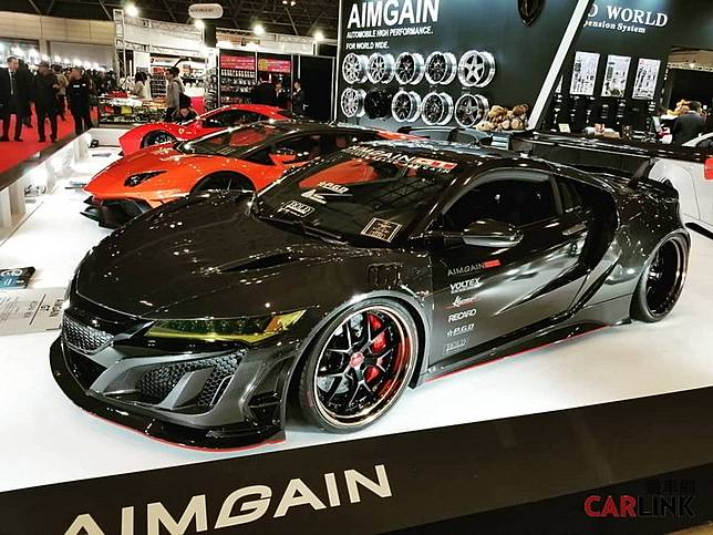 公路殺神 來的 Honda Nsx Mk2之aimgain Gt 全碳纖 空力套件 Carlink鏈車網 Line Today