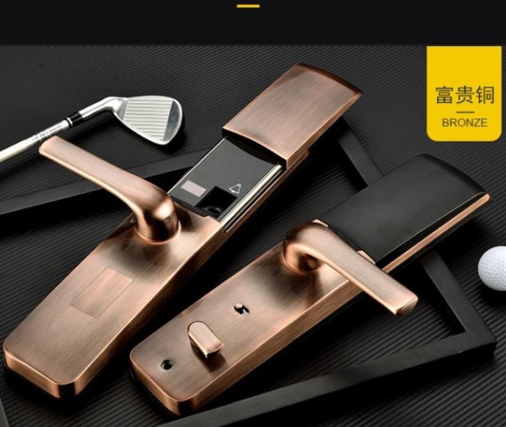 電子鎖 德國PUSAIRO普賽羅指紋鎖家用防盜門密碼鎖智慧門鎖電子鎖防貓眼 凱斯頓