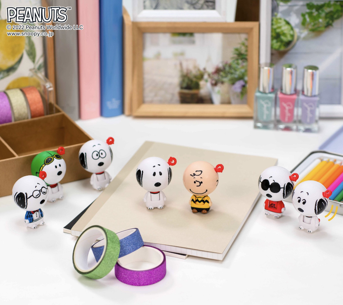 史努比＆查理布朗旋轉玩偶