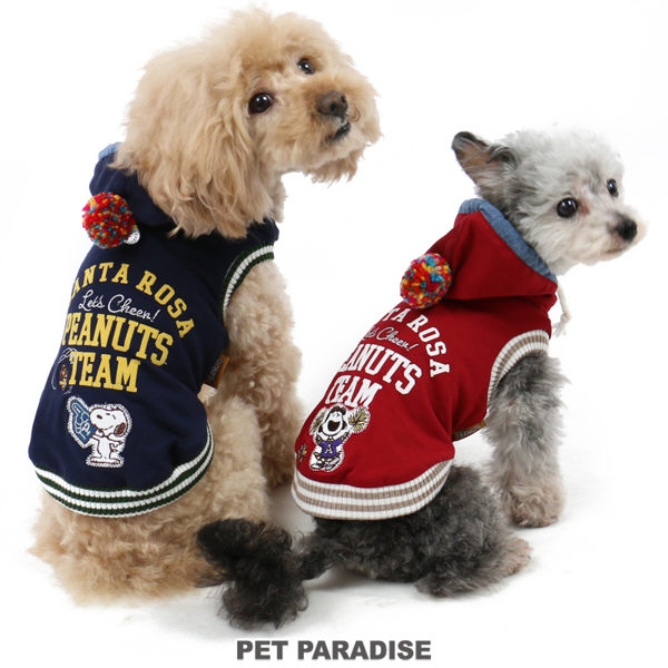 【PET PARADISE 寵物精品】SNOOPY 史奴比彩色球球連帽上衣/藍 (3S/DSS/SS/DS/S) 狗衣服 寵物衣服 春季新品