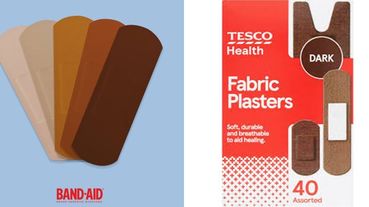 種族平等在日常生活也該被尊重！美國BAND-AID、英國TESCO推出「多元膚色OK繃」