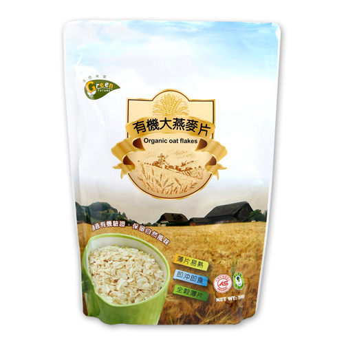 有機大燕麥片 500g/包