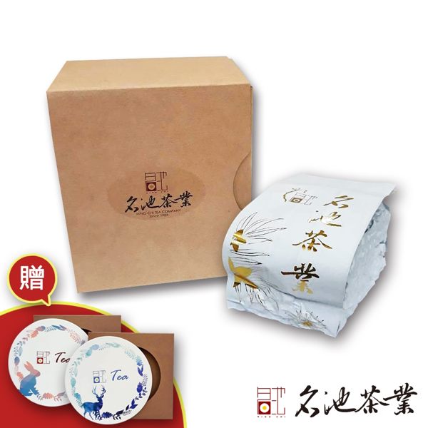 【名池茶業】冬花瀲香-阿里山純手捻高冷烏龍(150g x1 / 附贈設計款杯墊x1)