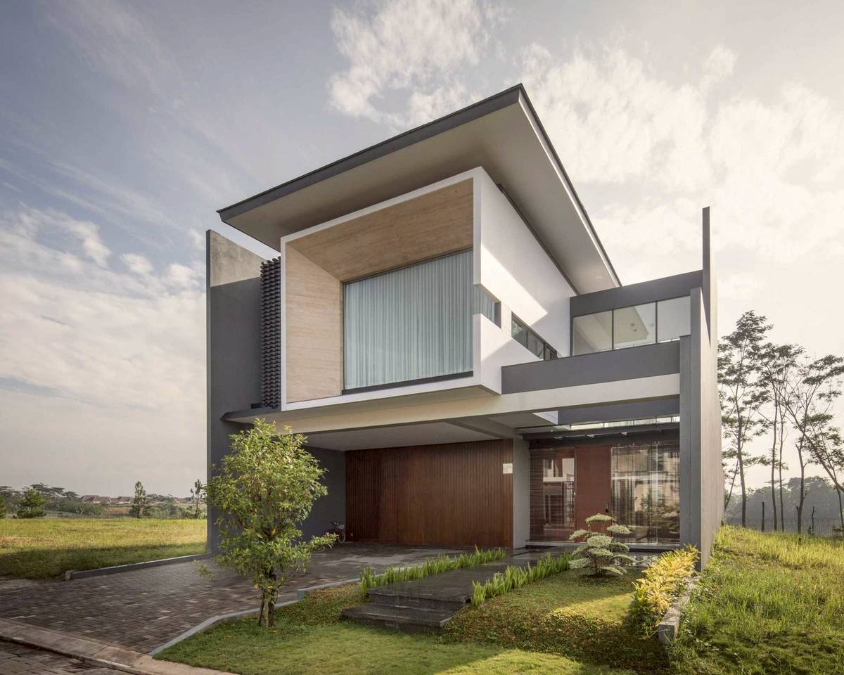 Arsitektur Modern Minimalis Karya Rakta Studio Dengan Warna Cat Rumah Elegan 2021 Arsitagcom LINE TODAY