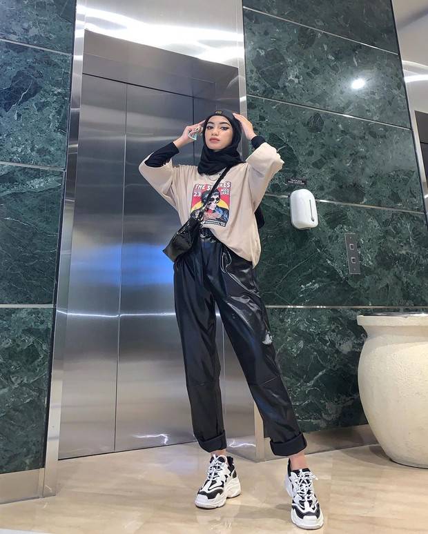style hijab tomboy keren