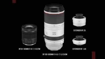 Canon 發豪語：將於 2020 年推出 9 款 RF 鏡頭，包含 24-105 與 100-500 L 等鏡頭