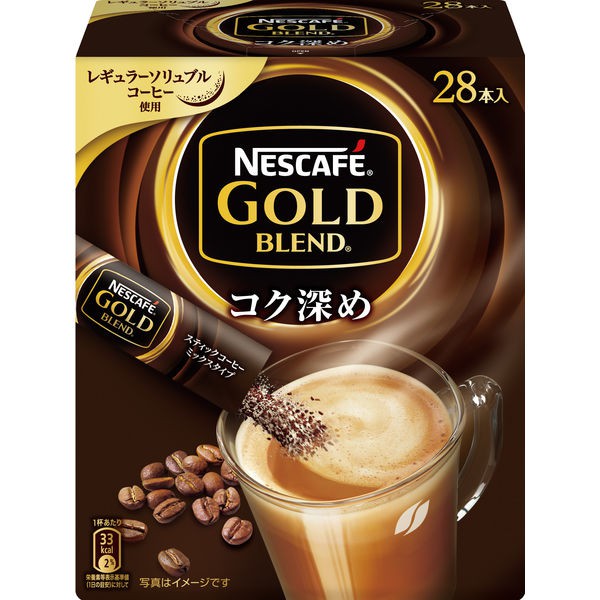 Nescafe金牌咖啡將焙炒過的阿拉比卡豆磨成碎粒風味完整留存並擁有高品質香氣再加入些許砂糖調出完美比例濃醇香氣與絕妙口感無論是泡美式或是拿鐵都好喝每一杯都宛如咖啡廳現泡內容物: 金牌咖啡x28入/盒