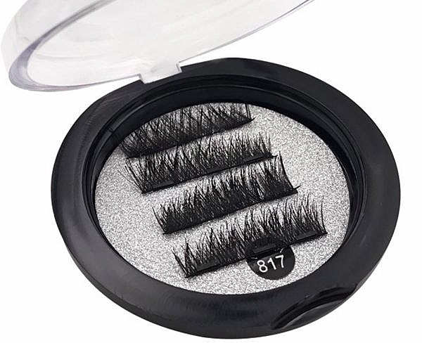 磁性假睫毛利用磁鐵異性相吸的原理n建議先上睫毛膏在使用會更好 不然短睫毛會不好帶哦