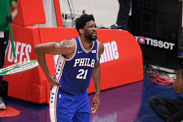 Joel Embiid。（達志影像資料照）