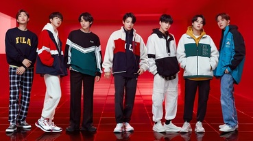 官方新聞 / 防彈少年團入秋首波代言款 與 BTS 相遇在 FILA Go Beyond 系列